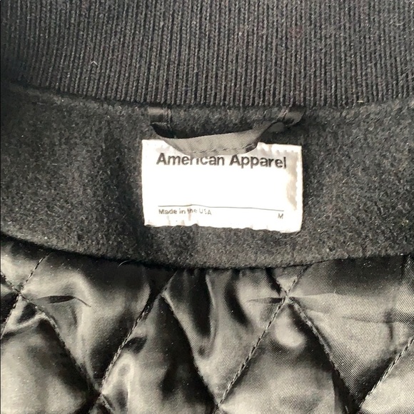 American Apparel Wool Varsity Jacket - Picture 3 of 5